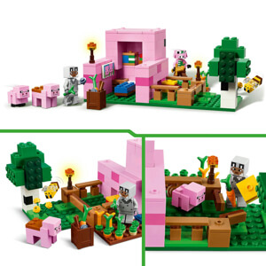 Lego Minecraft The Baby Pig House 21268